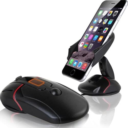 Multifunctional Car 360° Rotating Mouse Cell Mobile Phone Mount Holder Stand Cradle Dashboard