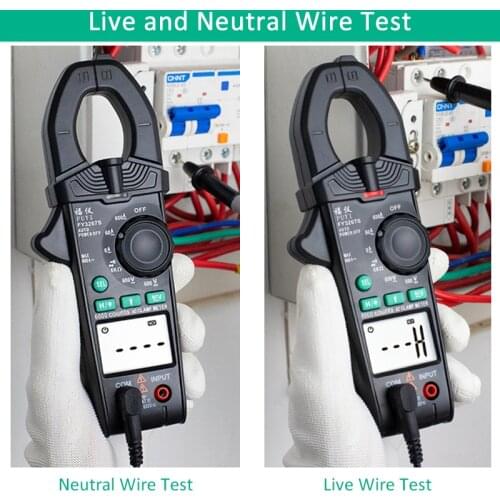 Multimeter Voltmeter Clamp Meter DC AC Current Voltage Ampere NCV Ohm Tester Electrician Tool Multi-function Diode Fire Wire Tes