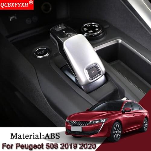 Automatic Gear Decoration Cover Interior Sequins Sticker For Peugeot 508 2008 2019-2020 3008 4008 5008 2016-2019 208 e-208 2020