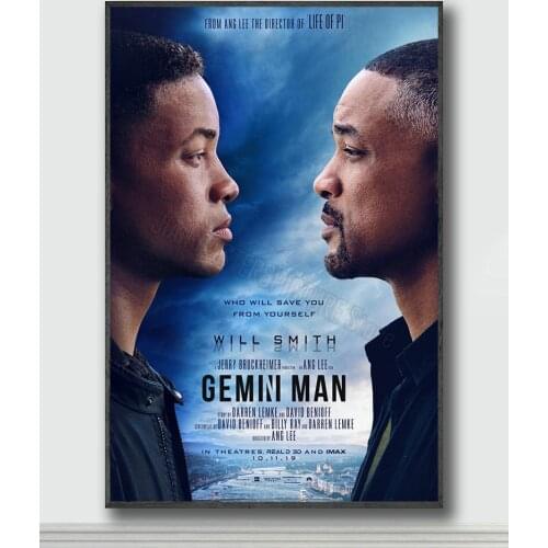 NJ226 Gemini Man Movie 1 Silk Posters and Prints wall art Art Poster Home Decor