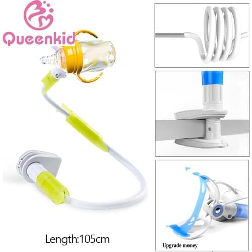 Free Hand Baby Bottle Holder Feeder Bottles Rack Kids Feeding Holder Drink Water Nursing Support Clip Fixed Bracket