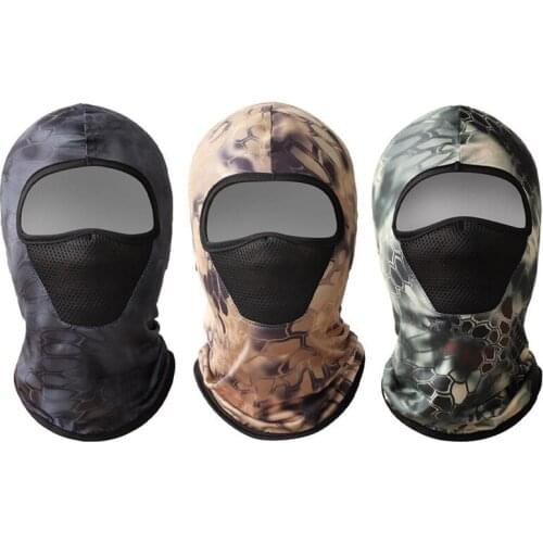 1Pc Hiking Scarf Sunscreen Breathable Outdoor Sweat Wicking Balaclava Fishing Bandana Sun Neck Collar Headgear Cycling Scarf