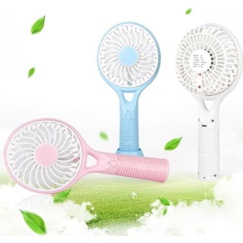 Mini Portable Handheld Rechargeable Handy Desktop USB Cooling Fan