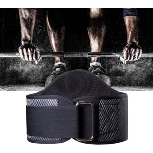Fitness Weightlifting Belt Adjustable Powerlifting Waist Brace Squats Deadlifts Cross Training Workout Back Support