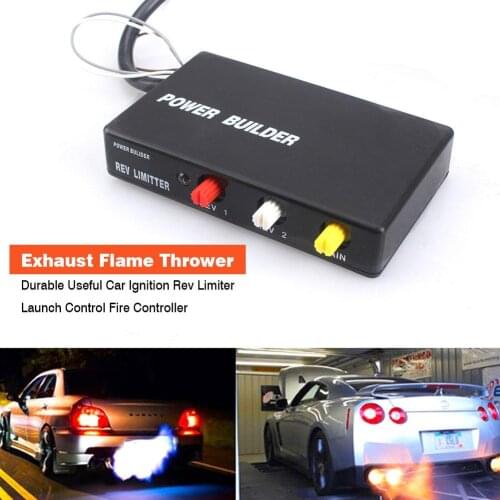 Exhaust Flame Thrower Durable Useful Car Ignition Rev Limiter Launch Control Fire Controller