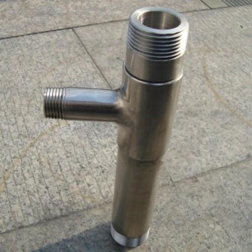 High quality DN20 / 25 stainless steel jet device small water jet device air water mixing venturi liquid extraction pipe