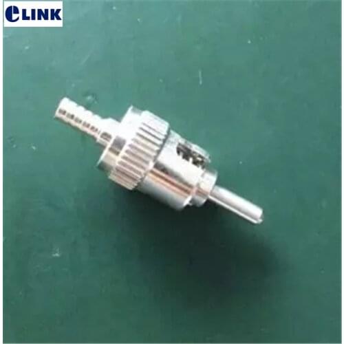 10pcs ST fiber optic connector kits with metal ferrule inner dia=1.0mm,outer dia=2.5mm,big hole free shipping ELINK