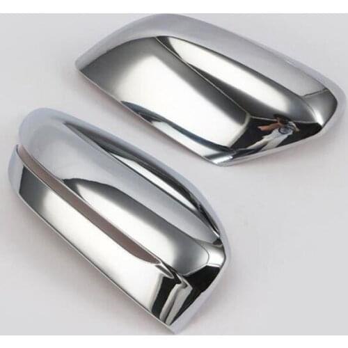 For BMW 5 Series 2018 2PCS ABS Chrome Car Side Door Rearview Mirror Frame Cover Trims Cover Trim Car Styling Accessories