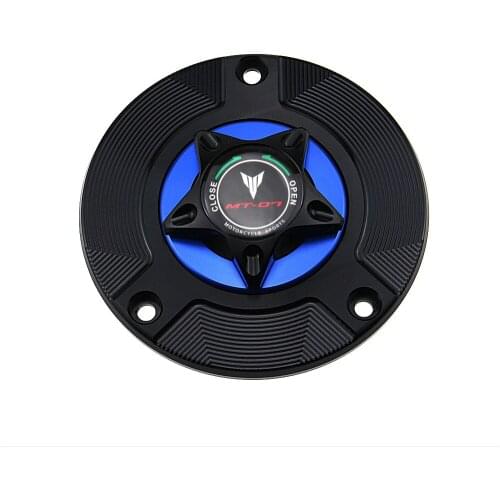 Motorcycle Accessories high quality Gas Fuel Tank Cap Cover CNC Aluminum for YAMAHA MT-07 MT 07 FZ-07 FZ07 FZ 07 2014-2019