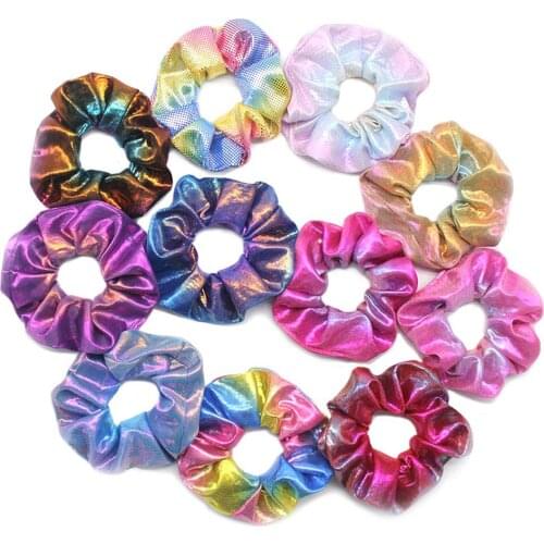 Big Hair Scrunchie Mermaid Hair Bow Elastic Ponytail Holder Hair Rope For Women Or Girls