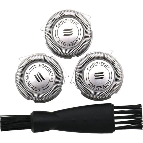 3pcs Shaver Razor Blades Heads Replacement Shaving For Philips HQ8 HQ7180 HQ7140HQ8 HQ7180 HQ7140 HQ6090 HQ6075 HQ64