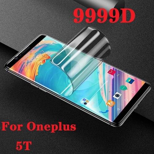 Full Cover Hydrogel Film For OnePlus 3 3T 5 5T 6 6T 7 7T Screen Protector For OnePlus 3 t 5t 6t 7 t 8T Nord N100 N10