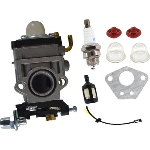 15mm Carburetor Fuel Line Kit for 43Cc 52Cc 40-5 BC430 CG430 CG520 1E40F-5 44F-5 Motor Brush Cutter Trimmer