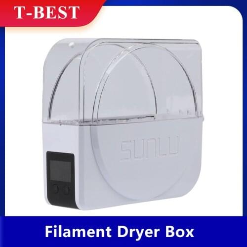 Aibecy 3D Printer Filament Dryer Box Spool Holder 35-55℃ Temperature Adjustable Timer Function for 1.75/2.85/3.00mm Filament