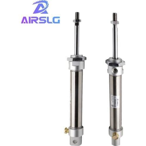 MSA MSA25 Srtoke 10-300 mm MSA25X25S -CA-U-CM -10S-20S-30S-40S-50S-60S-70S Single acting mini stainless steel pneumatic cylinder