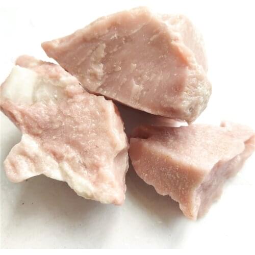 Natural Pink Opal Crystal Stone Rough Love Non-Violence Angel-skin Opal Mineral Specimen Rockstone Healing Home Deco