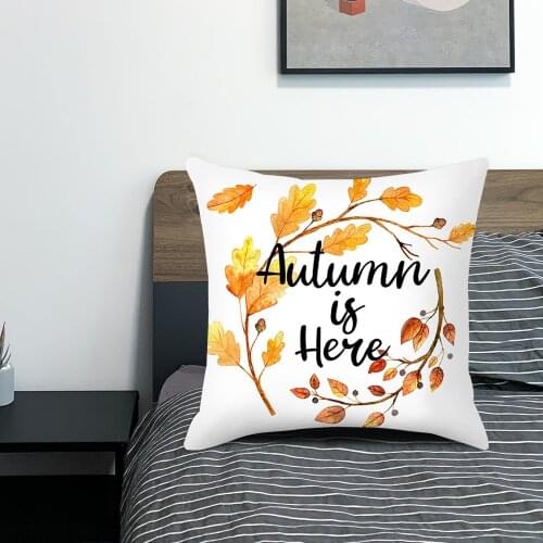 Creative pillowcase Autumn Decoration Pillowcases Decoration Market Cotton And Linen Home Pillowcases Creative cute pillowcase