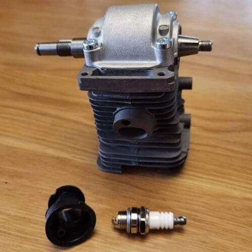 Cylinder Piston Crankshaft Spartk Plug Engin Pan Rebuild Kit For Stihl 025 MS250 Chainsaw Spare Parts