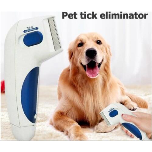 Pet Flea Lice Cleaner Comb Electric Dog Flea Cleaning Brush Anti Flea Dog Comb Electronic Lice Comb for Cats Dogs Pet Supplies