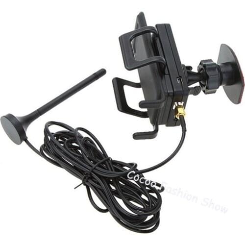 ZQTMAX WCDMA UMTS 2100 Cellular Cell phone Signal Booster 3G repeater Car Phone Amplifier USB with car Charger car Bracket