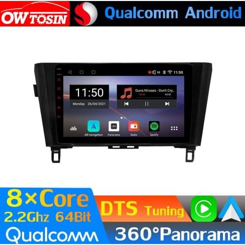 Qualcomm 8Core Android Car Multimedia For Nissan X-Trail Xtrail X trail T32 Qashqai 2013-2021 360 Camera Radio GPS HDMI DTS HIFI