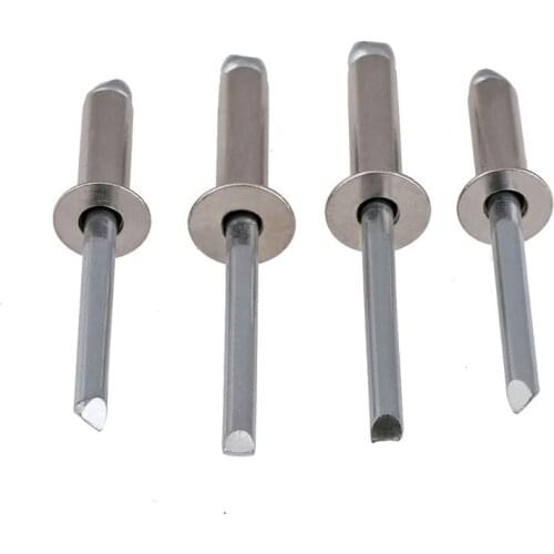 304stainless steel open pull nail countersunk core pulling rivet decoration nail hollow rivet M4M5