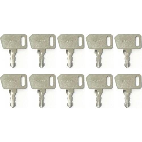 10)key For Terex Generation 7 Articulated Dump Truck ADT Ignition Key 14644