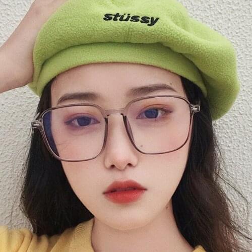 2020 Square Anti Blue Light Computer Game Protective Glasses for Women/men Anti-blue Prescription Goggles Fashion Eyewear Frame