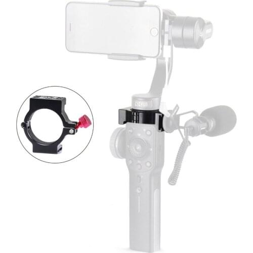 EACHSHOT 4-Ring Cold Shoe Adapter Ring for Zhiyun Smooth 4,zhiyun smooth 4 accessories Applied to Rode gimbal microphone