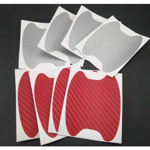 4 car door handle protective film 3D car sticker for Geely Vision SC7 MK CK Cross Gleagle SC7 Englon SC3 SC5 SC6 SC7 Panda
