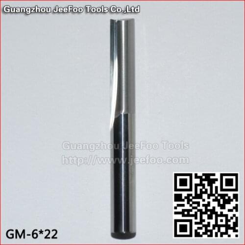 6*22 CNC Solid carbide two straight flute bits/CNC router bits/Router cutter