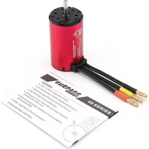 SURPASS HOBBY KK 4068 Sensorless Brushless Motor For GTR/Lexus 1:8 2S 3S 4S RC Drift Racing Off-road Climbing Car Truck