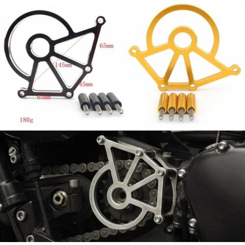 CNC Aluminum Sprocket Cover Chain Case Guard Cover for Triumph America