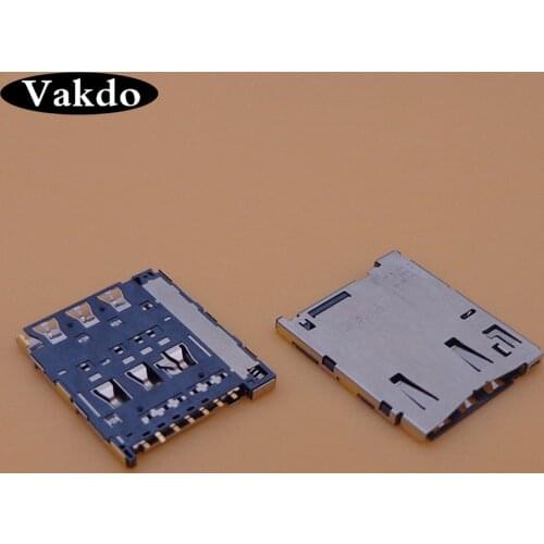 Sim Card Reader Holder Slot Socket For Sony Xperia M4 Aqua E2306 E2353 E2363 E2333 E2312 E2306 E2303 E2353 Sim Part In Stock