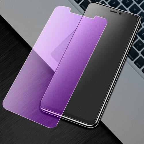 For iPhone 12 11 Pro Max Mini SE 2020 Anti Blue Matte Tempered Glass Frosted Screen Protector For iPhone X XS MAX XR Front Film