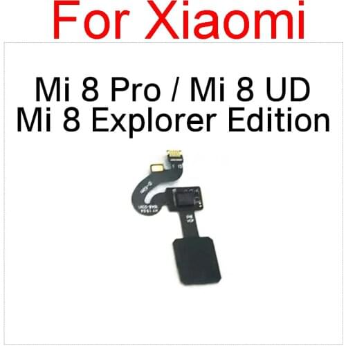 Under Screen Fingerprint Sensor Flex Cable For Xiaomi Mi 8 Explorer Edition Mi 8 Mi8 UD Home Menu Button Sensor Flex Ribbon