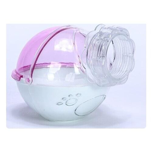 Pet Bed Hamster Small Animal Bath Sand Room Pet Toy Acrylic Mouse Bathroom Cage Pets Box Toilet Hamster Cages Tubes