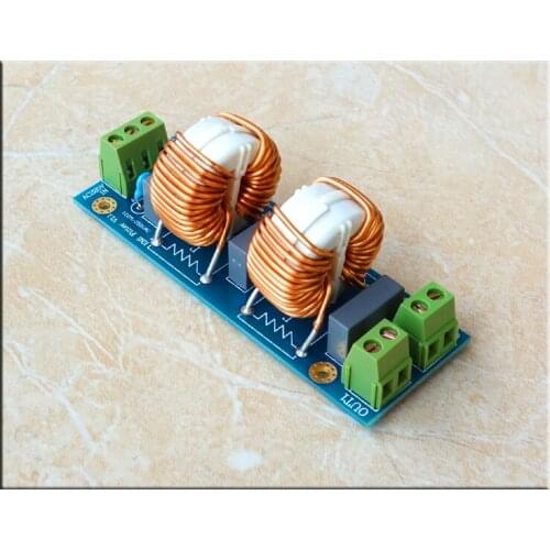 DIY KIT Power Purifier Board Kit Two Filter Inductor 18A EMI Filter