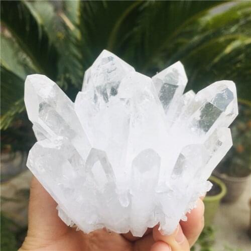 Natural Clear Quartz Crystal Cluster Minerals for Meditation Positive Healing Chakra Reiki Stone Home Furnishing decoration