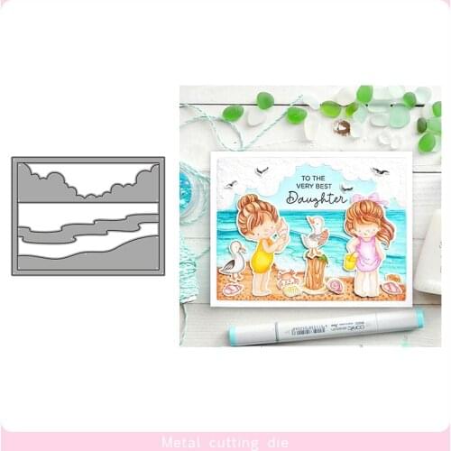 Cloud Frame Metal Cutting Dies for DIY Scrapbooking Photo Album Decorative Embossing Paper Card Crafts Die Cut 2019