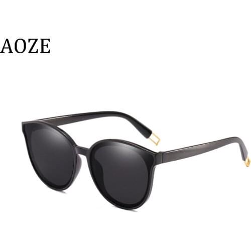 Oversized Fashion Sunglasses Brand Design Cat Eye Women Sunglasses Lady Cateye Sun Glasses Vintage Female Eyewear oculos feminin