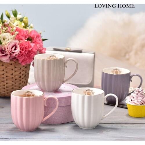 Office Cups, Mark Cup Ceramic Cup Personalized, European Creative Coffee Milk Cup, Free Shipping