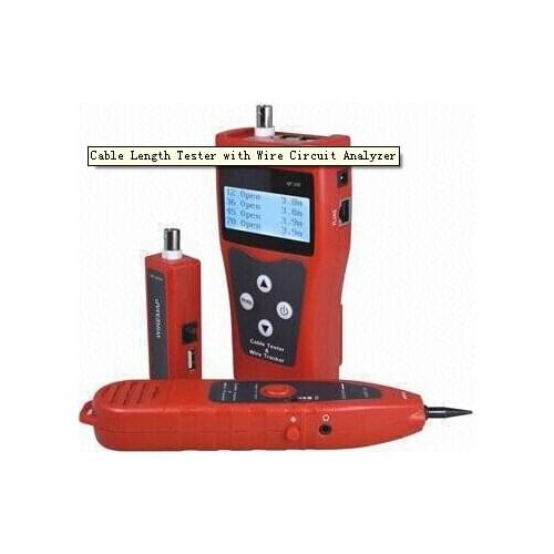 CCTV BNC cable length tester with Wire Circuit Analyzer network coaxial telephone USB cables testing break-point
