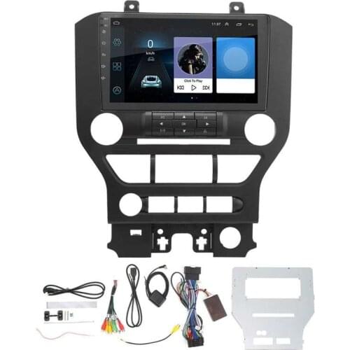 Car Kit manos libres 9in 4.0 Car GPS Navigation System Multi‑Function Reversing Image Fit for Ford