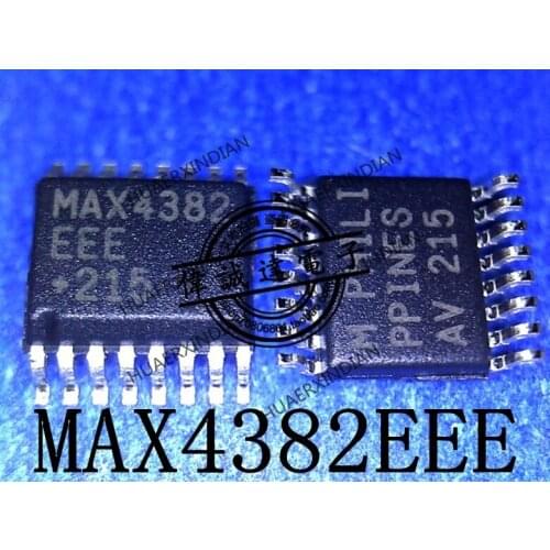 1Pieces new Original MAX4382EEE+T MAX4382 QSOP16 1 In stock real picture