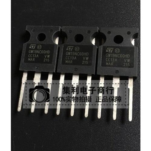 10pcs/lot STGW19NC60HD STGW19NC60HD TO-3P