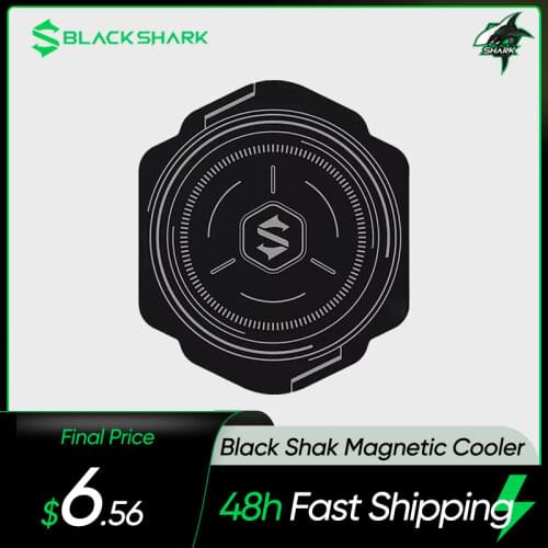 Black Shark Magnetic Cooler Holder Sticker For Black Shark 4 3 2 Pro Magnetic Phone Cooler Cell phone Accessories For iphone 11