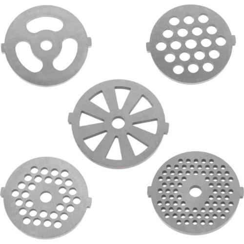 Meat Grinder Plate Net Knife Meat Grinder Parts stainless Steel Meat Hole Plate