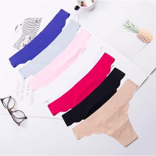 Cotton multi-color Sexy cozy comfortable Lace Briefs thongs women Underwear panties Lingerie for women 3pcs/lot