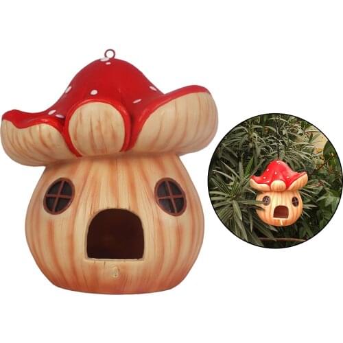 Bird Feeder House for Outside Resin Mesh Wild Bird Feeder Home Bird Feeders for